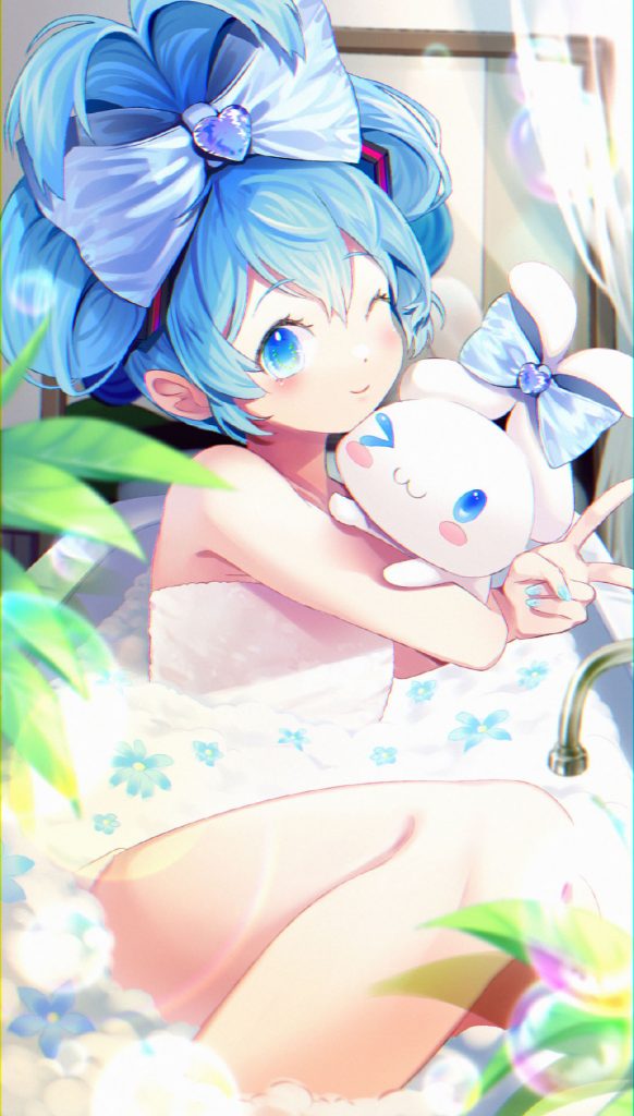 【P站精选】太可爱了吧！画师大大们都在画的初音未来新发型18P