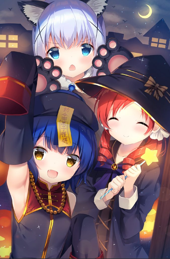 【P站精选】来点萝莉！《请问您今天要来点兔子吗？》条河麻耶壁纸特辑18P