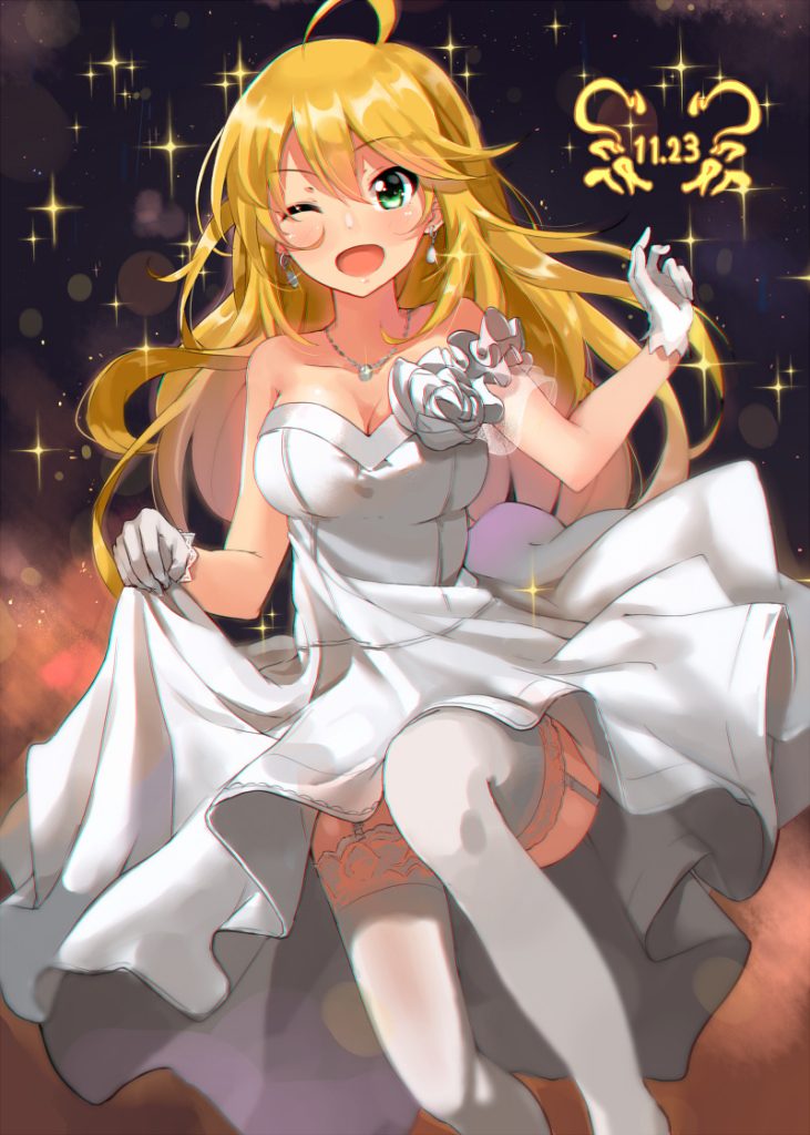 【P站精选】自称肉食系的金发少女！星井美希壁纸特辑202220P