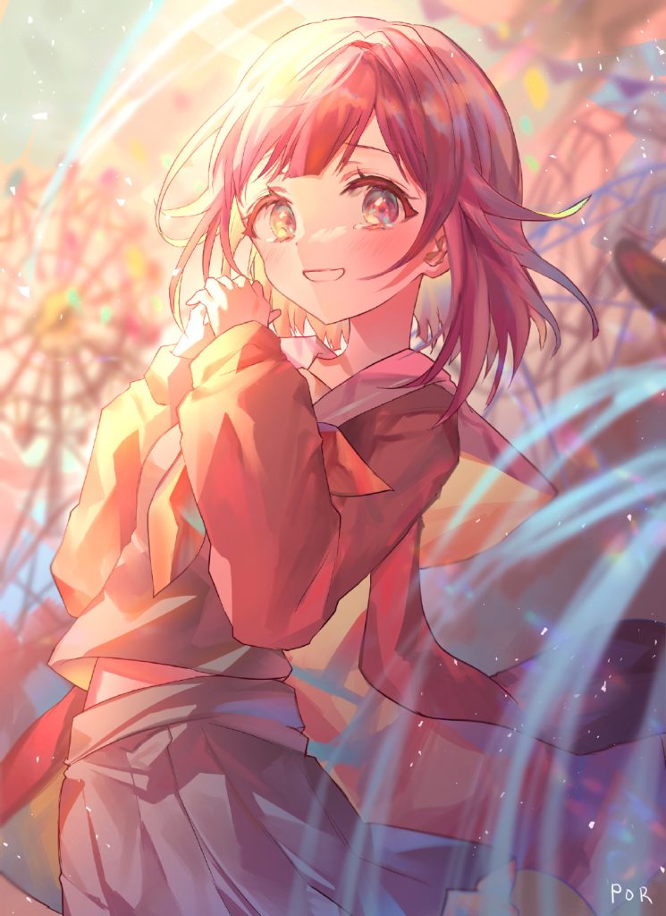 【P站精选】温暖的色彩，韩国画师POR的插画作品推荐22P