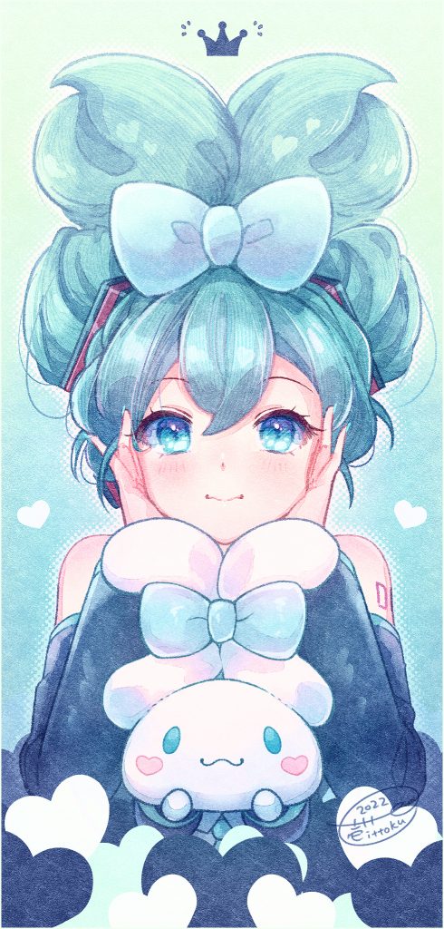 【P站精选】太可爱了吧！画师大大们都在画的初音未来新发型18P