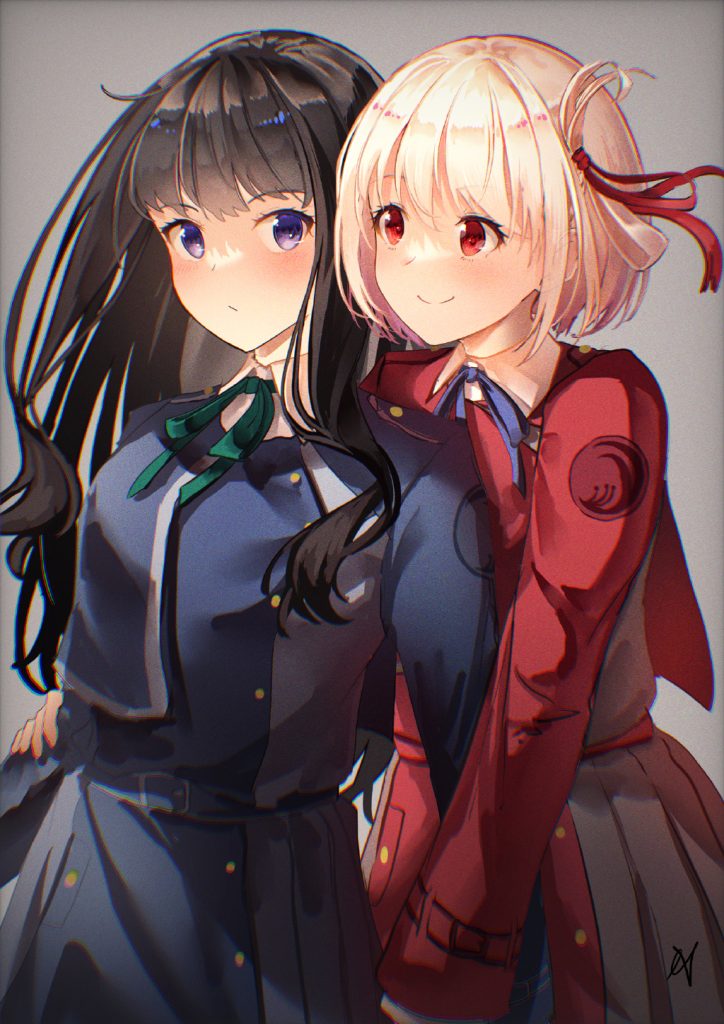 【P站精选】SaKaNa↗~~《Lycoris Recoil》井之上泷奈壁纸特辑20P