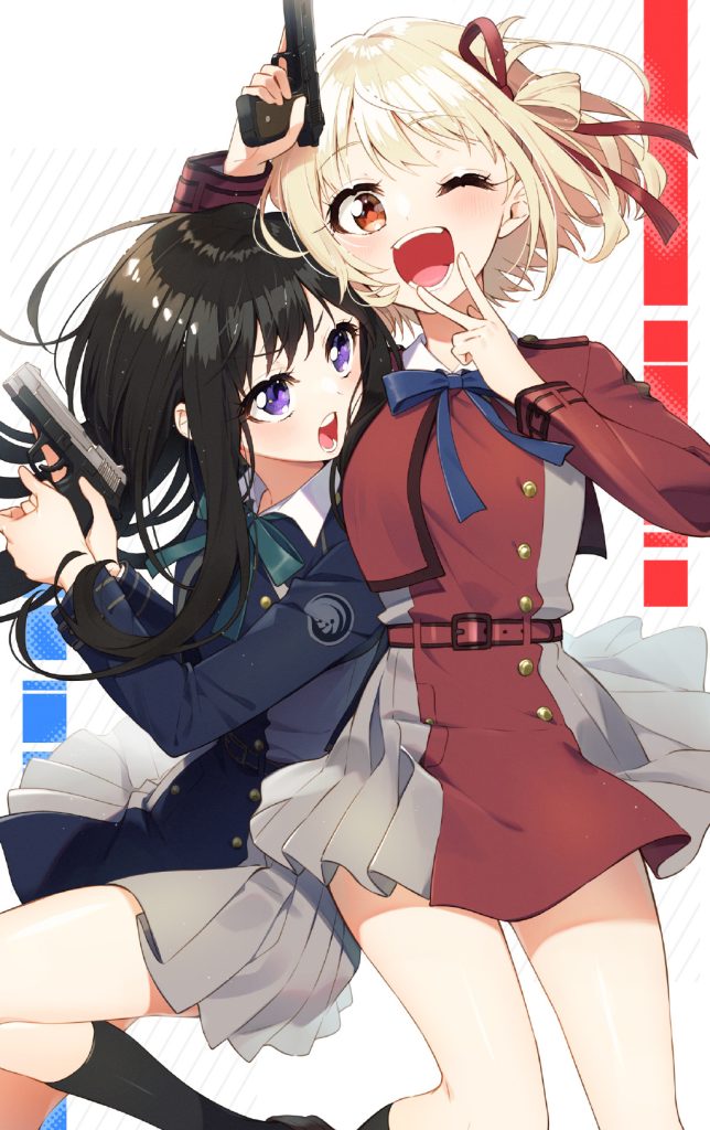 【P站精选】SaKaNa↗~~《Lycoris Recoil》井之上泷奈壁纸特辑20P