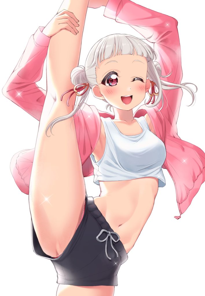 【P站精选】身体柔软的运动少女《LoveLive!Superstar!!》岚千砂都壁纸特辑19P